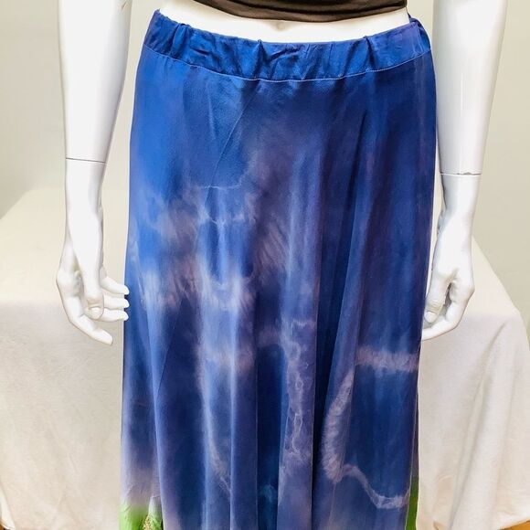 HEIDI ABRA SKIRT SILK HANDMADE - Picture 4 of 15